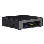 Intel NUC NUC7I3BNK UCFF Black, Grey i3-7100U BGA 1356 2.4 GHz