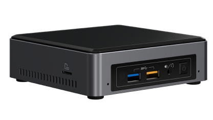 Intel NUC NUC7I3BNK UCFF Black. Grey i3-7100U BGA 1356 2.4 GHz