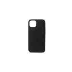 eSTUFF Black silk-touch silicone case for iPhone 13 mini mobile phone case 13.7 cm (5.4") Cover