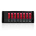 iStarUSA JAGE480HDRD-DE disk array Rack (4U) Black, Red