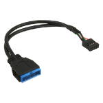 InLine USB 2.0 to 3.0 internal USB 2.0 header / USB 3.0 internal, 0.30m