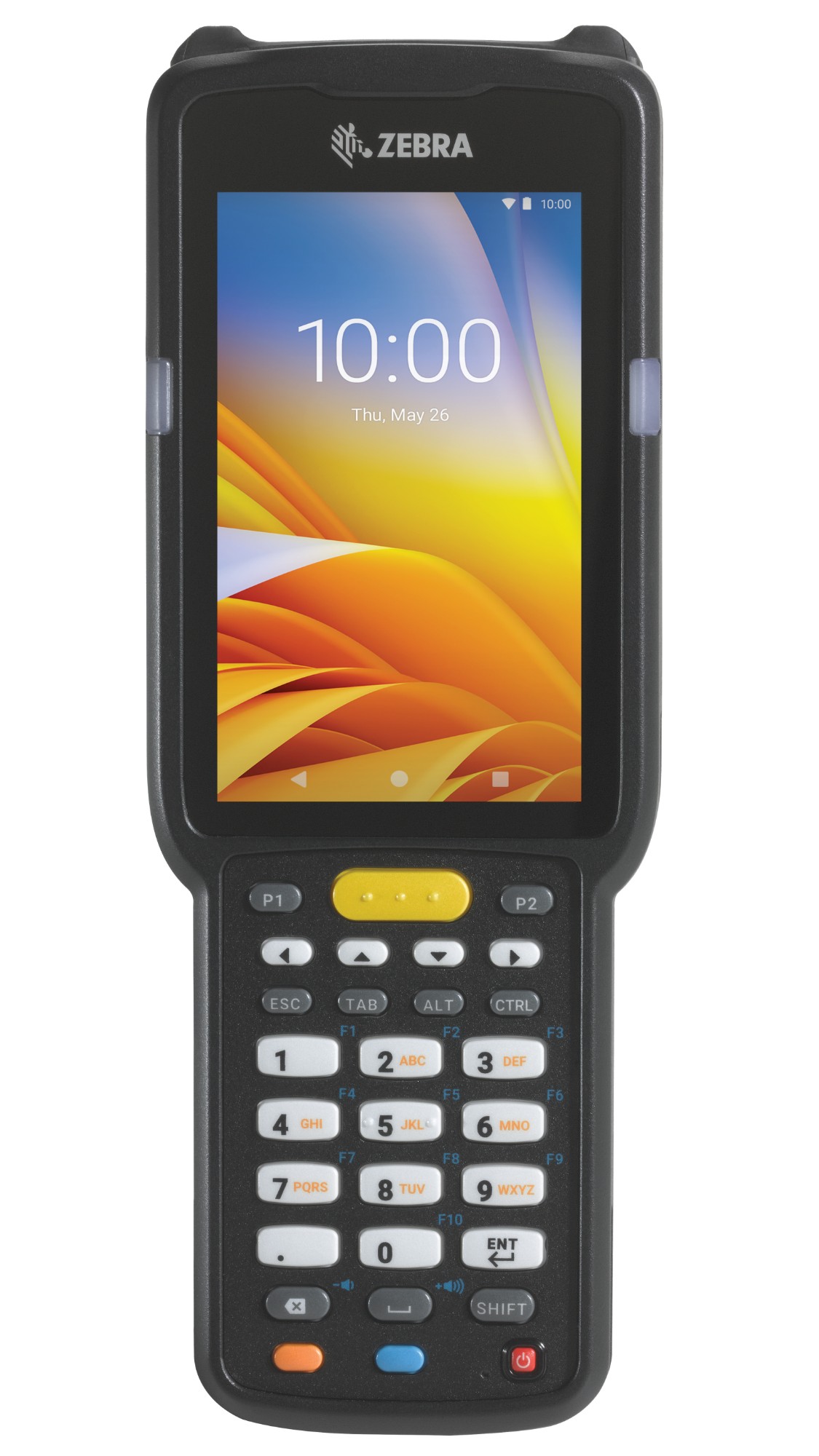 Zebra MC3300 handheld mobile computer 10.2 cm (4") 800 x 480 pixels Touchscreen 505 g Black