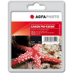AgfaPhoto APCPGI520BD inktcartridge 1 stuk(s) Zwart