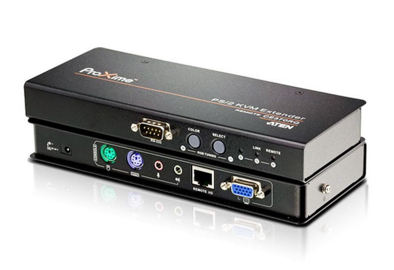 ATEN CE370-AT-E KVM extender Transmitter & receiver