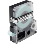 Epson C53S625410/LC-4TBW9 Ribbon black on Transparent 12mm x 9m for Epson LabelWorks 4-18mm/36mm/6-12mm/6-18mm/6-24mm
