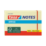 TESA 57656 note paper Rectangle Yellow 100 sheets Self-adhesive