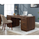 Teknik Elstree Home Office Executive Desk Spiced Mahogany - 5426484 DD