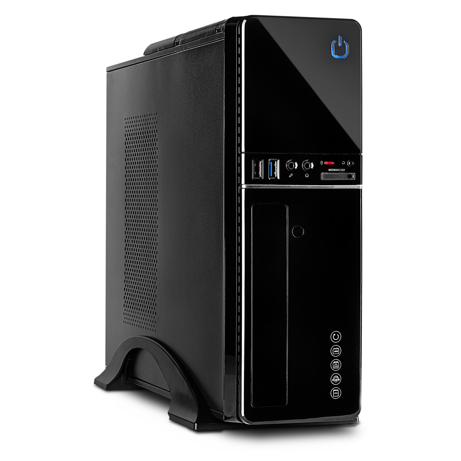 Image of Inter-Tech IT-607 Desktop Black