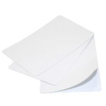 Digital ID Blank White Self-Adhesive 320-Micron Plastic Cards (Pack of 100)