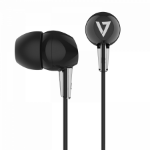 V7 HA200 headphones/headset Wired In-ear Music Black