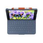 Logitech 920-011685 mobile device keyboard QWERTY UK English Bluetooth Blue