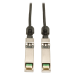 Tripp Lite N280-07M-BK SFP+ 10Gbase-CU Passive Twinax Copper Cable, SFP-H10GB-CU7M Compatible, Black, 7M (22.96 ft.)