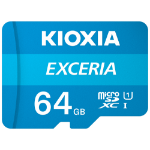 Kioxia Exceria memory card 64 GB MicroSDXC Class 10 UHS-I