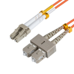 Microconnect FIB420001 fibre optic cable 1 m LC SC OM1 Orange