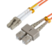 Microconnect FIB4200005 InfiniBand/fibre optic cable 0.5 m LC SC Orange