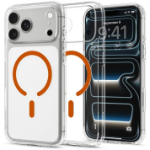 Spigen iPhone 2026 Pro Max/ 17 Pro Max Ultra Hybrid MagFit Clear Orange mobiele telefoon behuizingen 17,5 cm (6.9") Hoes Oranje, Transparant