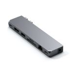 Satechi ST-UCPHMXM notebook dock/port replicator 2 x USB 3.2 Gen 2 (3.1 Gen 2) Type-C Grey