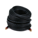 Monoprice 5872 coaxial cable 1200" (30.5 m) RCA Black