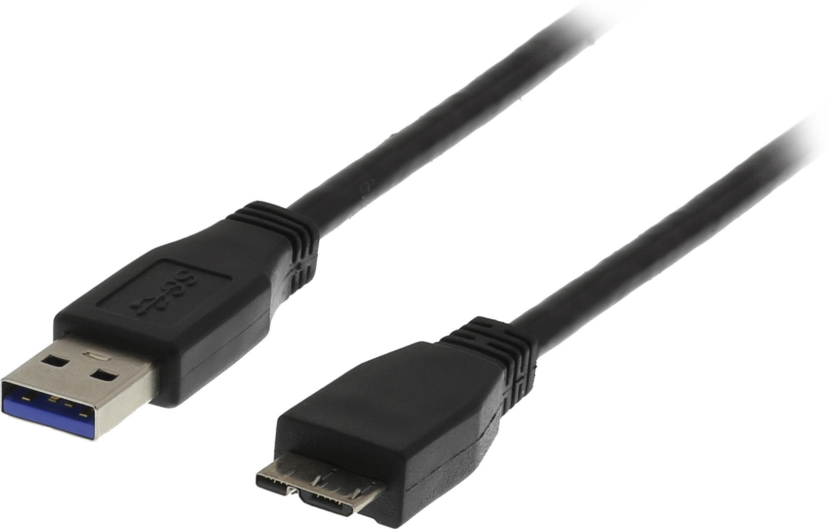 EU Product - USB Micro B Cable 0.5m - Black thumbnail