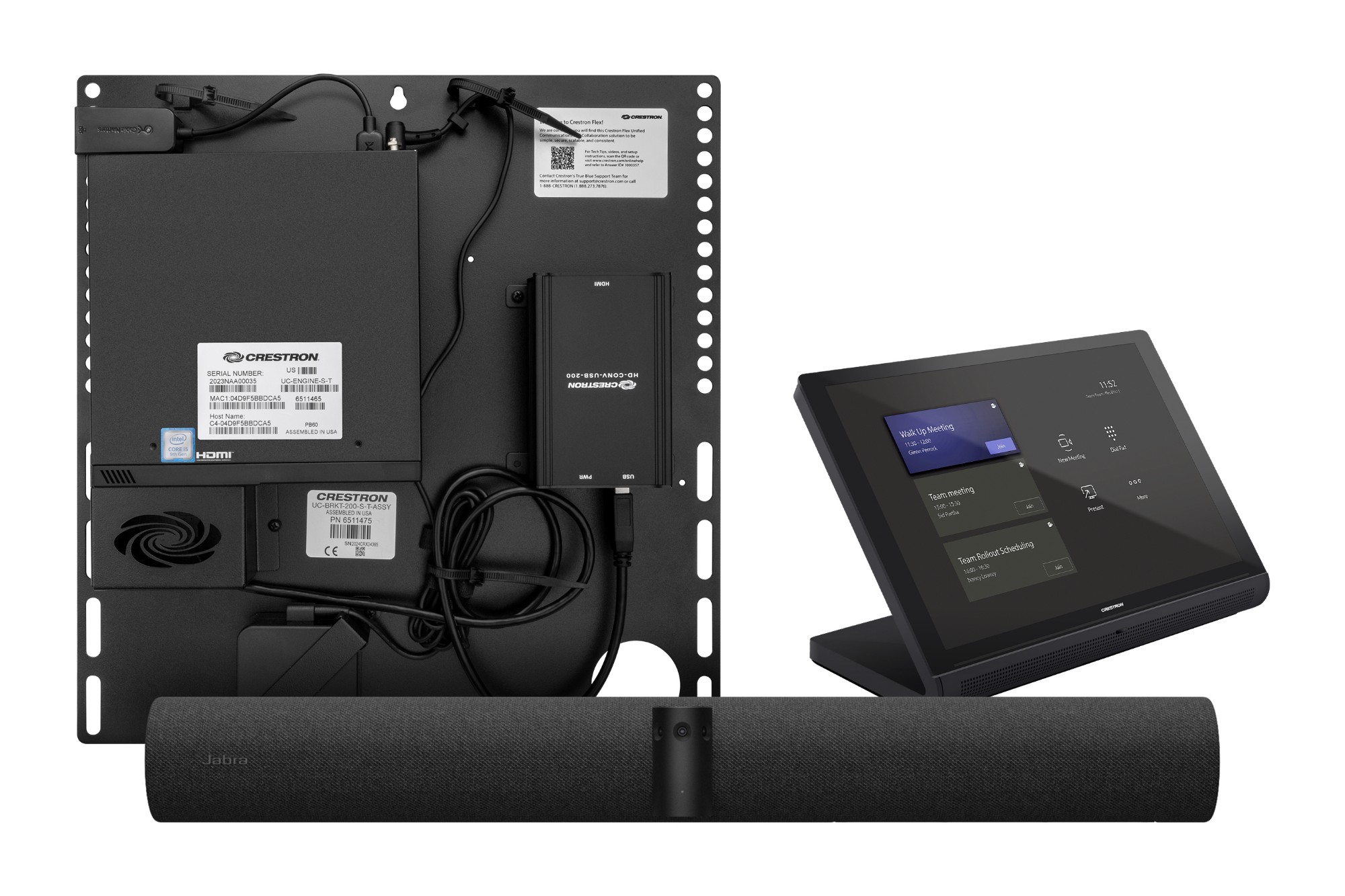 Crestron Flex Small Room Conference System With Jabra PanaCast 50 Video 