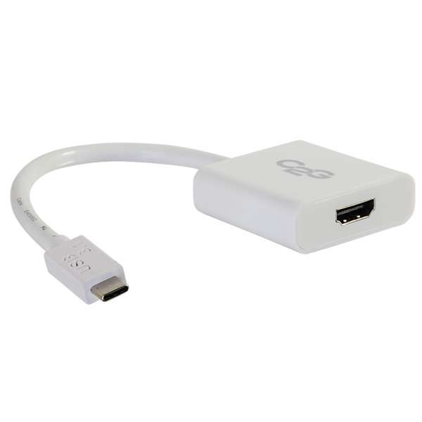 C2G USB3.1-C/HDMI USB-grafikadapter 3840 x 2160 pixlar Vit