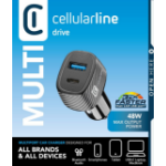 Cellularline Car Multipower Ultra - iPhone, Samsung, Xiaomi, Oppo and other Smartphones and Tablets