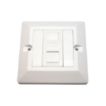 Cables Direct UT-8701 wall plate/switch cover White