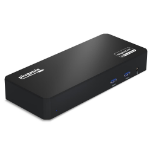 Plugable Technologies UD-6950PDZ notebook dock/port replicator Wired USB 3.2 Gen 1 (3.1 Gen 1) Type-C Black