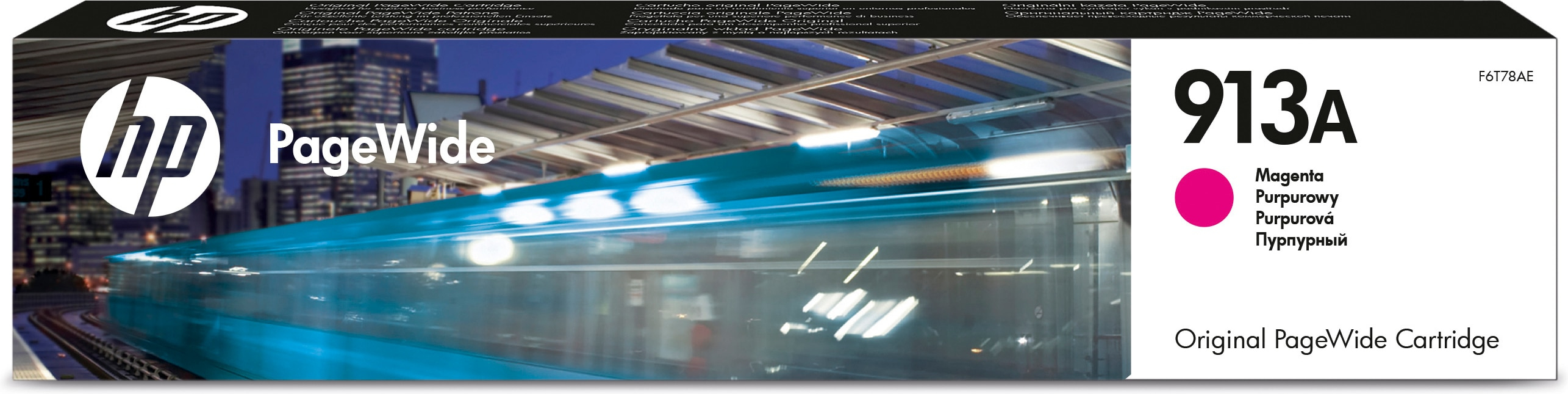 Image of HP F6T78AE/913A Ink cartridge magenta, 3K pages ISO/IEC 24711...
