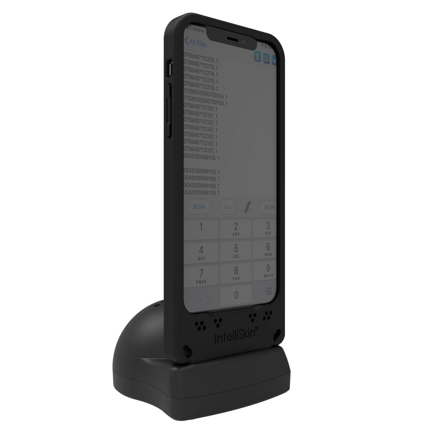 Image of Socket Mobile DuraSled DS840 Smartphone barcode reader 1D/2D Black