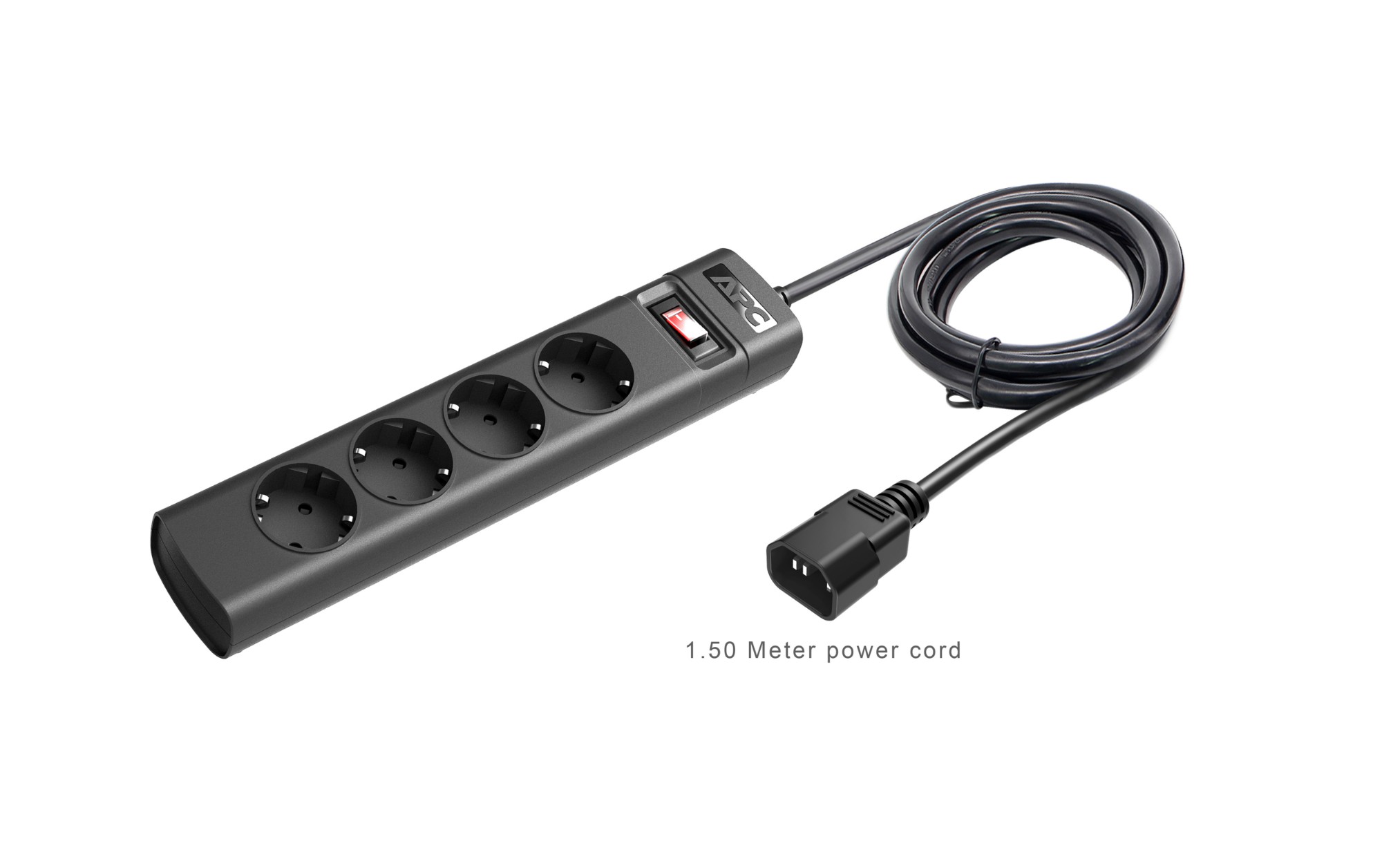 APC PZ42I-GR power distribution unit (PDU) 4 AC outlet(s) Black