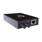 Tripp Lite N784-H01-STMM network media converter 100 Mbit/s 1310 nm Multi-mode Black