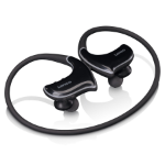 Lenco BTX-750BK hoofdtelefoon/headset Hoofdtelefoons Draadloos In-ear Sporten Micro-USB Bluetooth Zwart