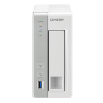 QNAP TS-131P NAS/storage server Ethernet LAN Tower Grey,White