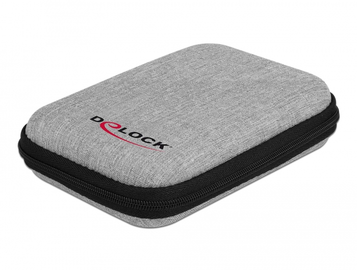 DeLOCK Protection Bag for 2.5â€³ SSDs, external Enclosures or Hard drives up to 12 x 8 x 2 cm