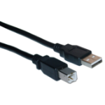 Fujitsu A-B, 3.8m USB cable USB A USB B Black
