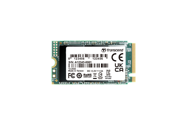 Image of Transcend PCIe SSD 400S M.2 512 GB PCI Express 3D NAND NVMe