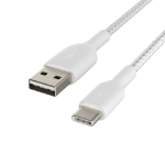 Belkin BoostCharge câble USB 2 m USB A USB C Blanc