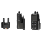 Brodit 710184 houder Passieve houder Tweewegsradio Zwart