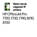 HP 953 4-pack originele inktcartridges, cyaan/magenta/geel