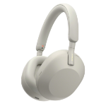 Sony WH-1000XM5 Noise Cancelling Wireless Headphones, 30 hours battery life, Overhead Bluetooth Headphones, Optimised for Alexa and Google Assistant, IOS and Android with Built-In Mic, in Silver