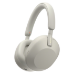 Sony WH-1000XM5 Noise Cancelling Wireless Headphones, 30 hours battery life, Overhead Bluetooth Headphones, Optimised for Alexa and Google Assistant, IOS and Android with Built-In Mic, in Silver