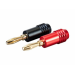 Monoprice 21917 wire connector Banana Black, Gold, Red