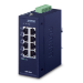 PLANET ISW-800T network switch Unmanaged L2 Fast Ethernet (10/100) Blue