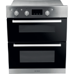 Indesit IDU 6340 IX oven 96 L 5100 W A Black, Stainless steel