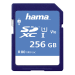 Hama 00123997 memory card 256 GB SDXC UHS-I Class 10