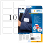 HERMA 4587 self-adhesive label Rounded rectangle Removable White 100 pc(s)