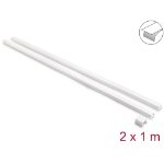 DeLOCK 22086 cable organizer Universal Cable duct White 2 pc(s)
