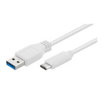 Microconnect USB3.1CA02W USB cable 0.2 m USB 3.2 Gen 1 (3.1 Gen 1) USB C USB A White  Chert Nigeria