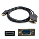 AddOn Networks DisplayPort / VGA 1.82m 5 Pack 71.7" (1.82 m) VGA (D-Sub) Black